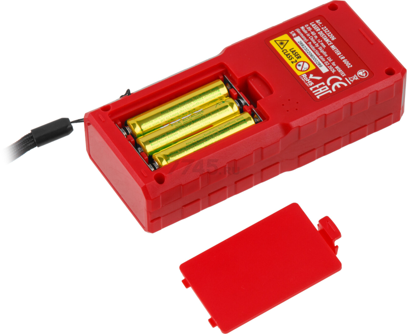 Дальномер лазерный WORTEX LR 6002 в кор., 0,05 – 60, ± 2 мм (2323206) - Фото 5