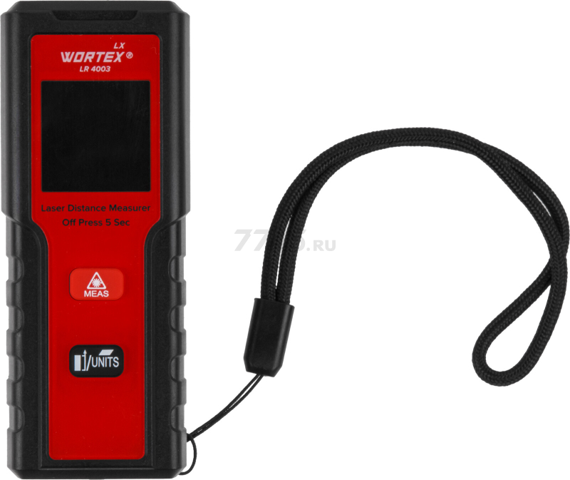 Дальномер лазерный WORTEX LX LR 4003 в кор., 0,05 – 40, ± 2 мм (2323204) - Фото 2