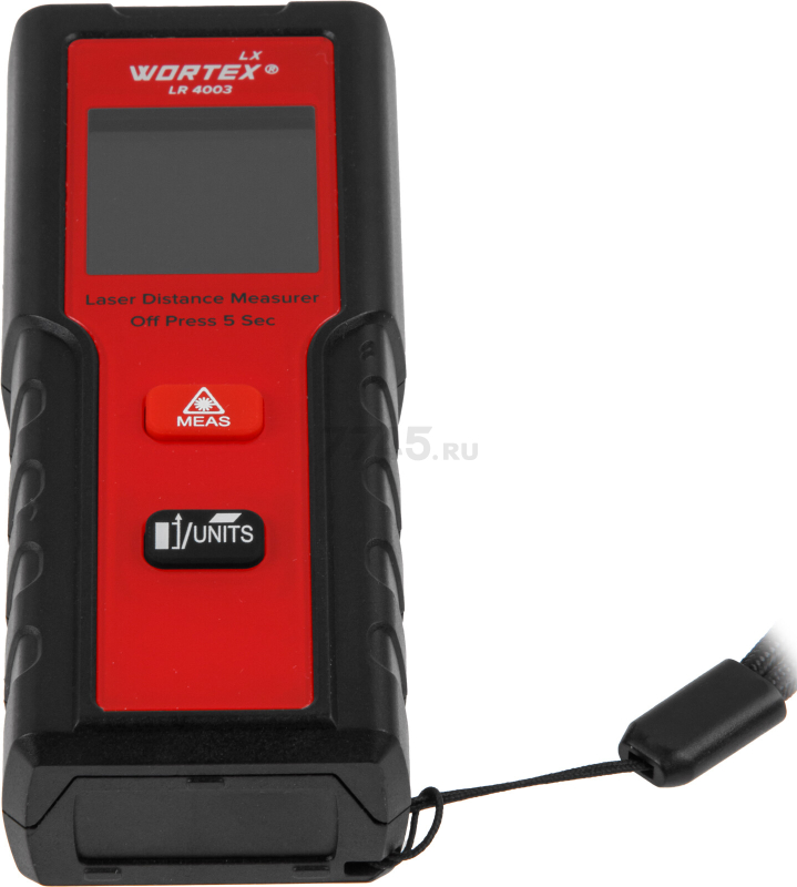 Дальномер лазерный WORTEX LX LR 4003 в кор., 0,05 – 40, ± 2 мм (2323204) - Фото 3