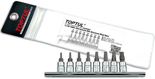 Набор бит 1/4" 8 штук TOPTUL (GAAG0805)