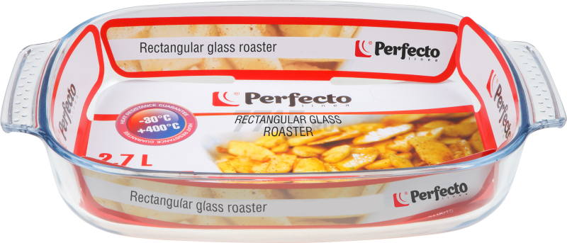 Форма для выпечки из жаропрочного стекла прямоугольная PERFECTO LINEA 2,7 л (12-270010) - Фото 7