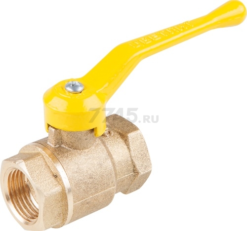 Кран газовый шаровой ЦВЕТЛИТ 3/4" (ZW10082)