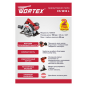 Пила циркулярная WORTEX CS 1613 L (CS1613L00021) - Фото 11