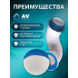 Гофра для унитаза AV ENGINEERING 600 мм (AVE129600) - Фото 4