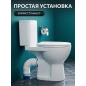 Гофра для унитаза AV ENGINEERING 600 мм (AVE129600) - Фото 6