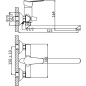 Смеситель для ванны AV ENGINEERING AVLAW7-A589 (AVLAW7-A589-638) - Фото 2