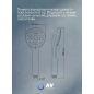 Лейка для душа AV ENGINEERING AVSSS-008 - Фото 4