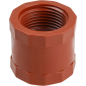 Муфта ПП 1/2" с внутренней резьбой коричневая AV ENGINEERING (AVE159012)