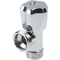 Кран вентильный 1/2"х3/4" для стиральной машины хром AV ENGINEERING (AVE2263412)