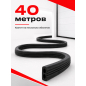 Уплотнитель гаражный тип W черный 15х8 мм STARFIX 40 м (SF1016-03) - Фото 7