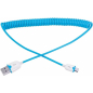Кабель REXANT microUSB витой 1.5 м синий (18-4302)
