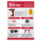 Дрель-шуруповерт аккумуляторная WORTEX BD 1215-1 DLi (BLD12151DLi0029) - Фото 2