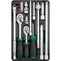 Набор инструментов 1/4", 3/8" 12 предметов TOPTUL (GZA-1202)