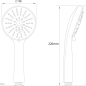 Лейка для душа AV ENGINEERING AVSSS-026 - Фото 7