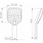 Лейка для душа AV ENGINEERING AVSSS-032 - Фото 7