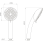 Лейка для душа AV ENGINEERING AVSSS-024 - Фото 7