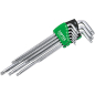 Набор ключей Torx T10-Т50 9 предметов TOPTUL (GAAL0928)