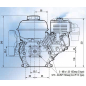 Двигатель ASILAK SL-168F-SH25 - Фото 4