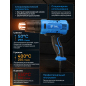 Фен строительный (термовоздуходувка) BULL HG 5501 (16031326) - Фото 2
