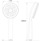 Лейка для душа AV ENGINEERING AVSSS-056 - Фото 6