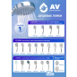 Лейка для душа AV ENGINEERING AVSSS-056 - Фото 7