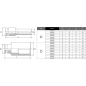 Головка ударная 3/4" 19 мм 6 граней глубокая TOPTUL (KABE2419) - Фото 2