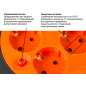 Удлинитель на катушке 40 м 4 розетки 3,5 кВт с заземлением ЮПИТЕР (JP8404-02) - Фото 7