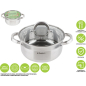 Кастрюля из нержавеющей стали 2,6 л PERFECTO LINEA Starcook (50-520100) - Фото 13