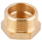 Футорка латунная 1/2"X3/8" с наружной-внутренней резьбой AV ENGINEERING (AVE305002)