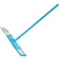 Швабра для пола PERFECTO LINEA Solid с насадкой из микрофибры голубая (43-492022) - Фото 10