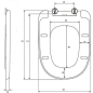 Сиденье для унитаза AV ENGINEERING Grand белое (AVWHR211C) - Фото 6