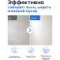 Швабра для пола PERFECTO LINEA с насадкой из шенилла синяя (43-401012) - Фото 7