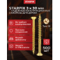 Саморез конструкционный 3х30 мм потай желтый цинк STARFIX 500 штук (SMC1-38918-500)