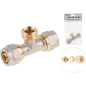 Тройник латунный 1/2"х16 (2.0) с наружной резьбой AV ENGINEERING (AVE309008) - Фото 2