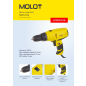 Дрель-шуруповерт сетевая MOLOT MDR 1024 (MDR102400025) - Фото 2