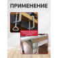 Струбцина винтовая WORTEX 2 штуки (PLSRGCL029) - Фото 3