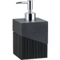 Дозатор для жидкого мыла PERFECTO LINEA Element черный (35-618103) - Фото 7