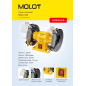 Станок точильный (точило) MOLOT MBG 1525 (MBG152500027) - Фото 7