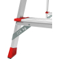 Лестница-стремянка алюминиевая двухсторонняя 45 см НОВАЯ ВЫСОТА NV3127 (3127202) - Фото 5