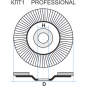 Круг лепестковый 125х22,2 мм P80 плоский LUGAABRASIV КЛТ1 (4603347337967) - Фото 4