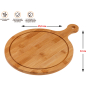 Поднос бамбуковый 34х25,5 см PERFECTO LINEA Bamboo (38-342550) - Фото 2