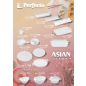 Блюдо керамическое прямоугольное PERFECTO LINEA Asian 23,5х7,5х2,5 см белый (17-102350) - Фото 3