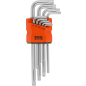 Набор ключей Torx T10H-T50H 9 предметов длинных PRO STARTUL (PRO-87109) - Фото 2