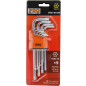 Набор ключей Torx T10H-T50H 9 предметов длинных PRO STARTUL (PRO-87109) - Фото 5