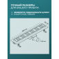 Водоотводящий желоб с поворотным выпуском D50 AV ENGINEERING 63х600 мм (AVE5016560) - Фото 8