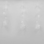 Гирлянда новогодняя светодиодная UNIEL ULD-E2706-100/DTA WHITE IP20 SNOWFALL Занавес Снегопад 2,7х0,6 м 100 диодов белый (11129) - Фото 4