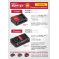 Зарядное устройство 18В WORTEX FC 2120-2 XLT (0329183) - Фото 2