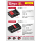 Зарядное устройство 18В WORTEX FC 2115-2 XLT (0329182) - Фото 2