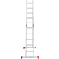 Лестница-трансформер алюминиевая 548 см НОВАЯ ВЫСОТА NV2320 (2320405) - Фото 10