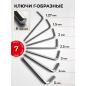 Набор инструментов 1/4", 1/2", 3/8" 6 граней 216 предметов PRO STARTUL Stuttgart (PRO-216S) - Фото 11